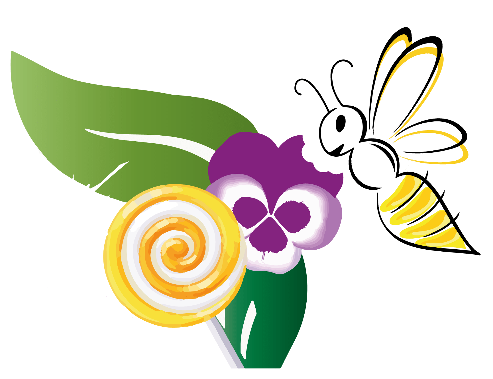 Logo La Part des Violettes - Fleuriste
